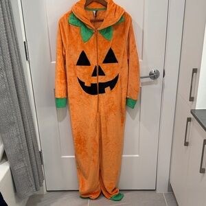 Pumpkin Halloween women’s Costume - Orange and Green